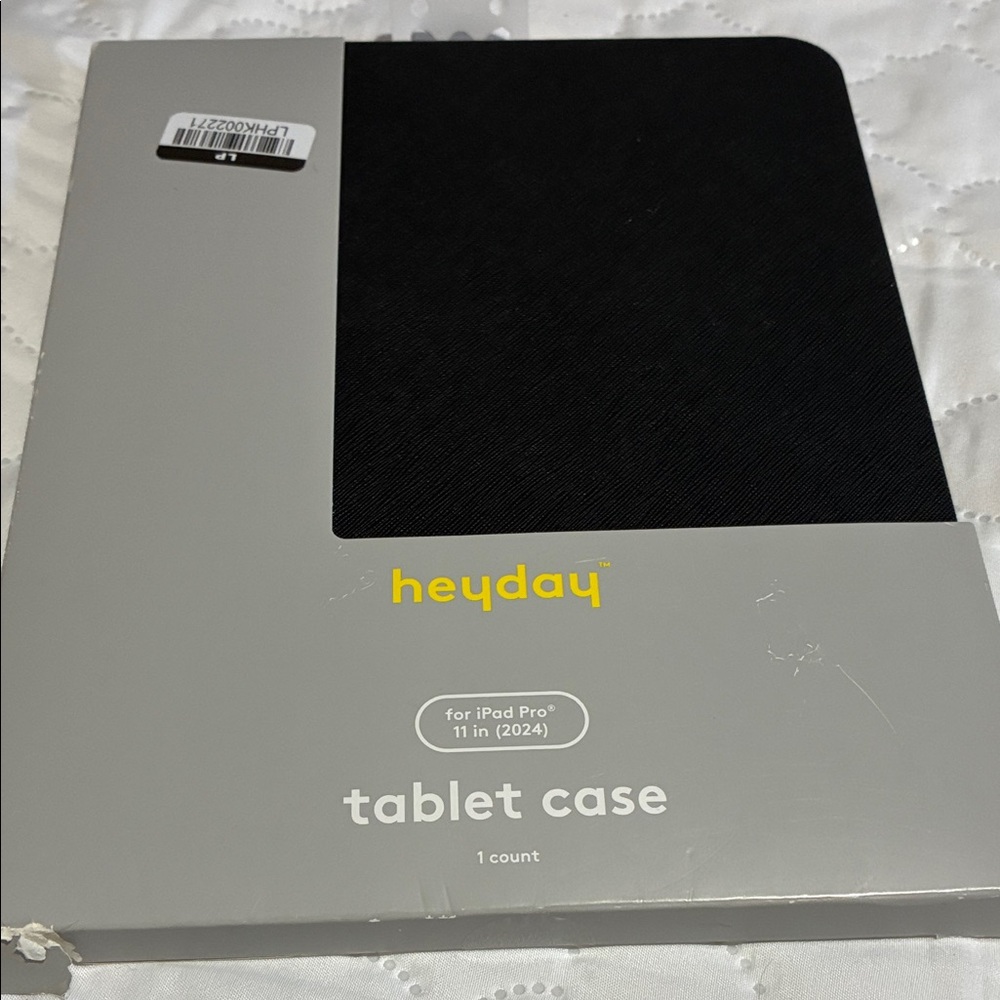 Heyday Black Tablet Case for iPad Pro 11-inch (2024)